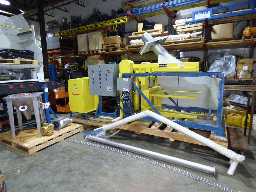 FLEXICON HOPPER AGITATOR AUGER CONVEYOR DUMPER NEW WAY COOL