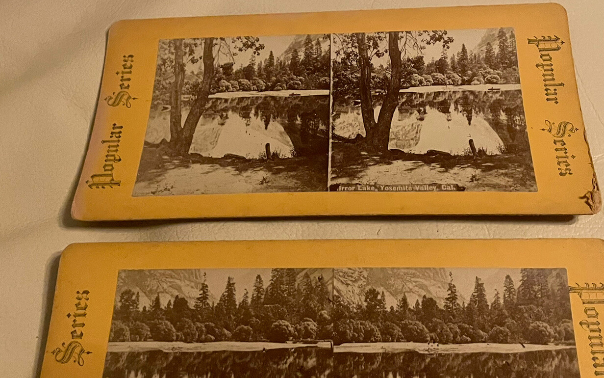 2 Mirror Lake, Yosemite Valley, California (2) Popular Series