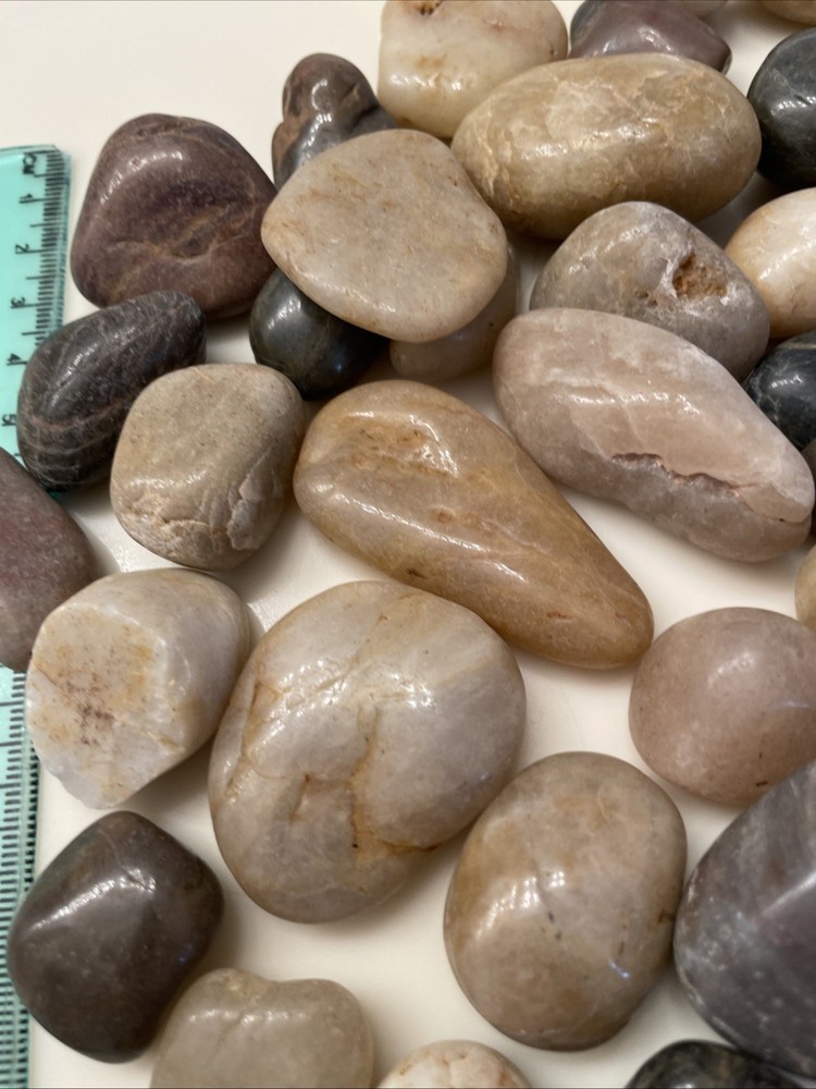 Polished Rocks 2 Pounds Decorative