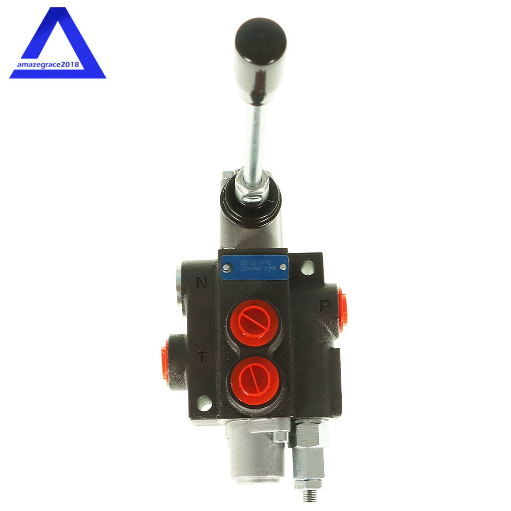 1 Spool 11 GPM Hydraulic Directional Control Valve Monoblock Double Acting