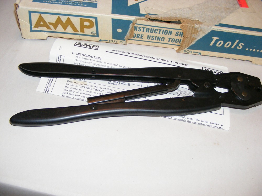 AMP Hand Crimp Tool 69477-1 MOD - D (C)