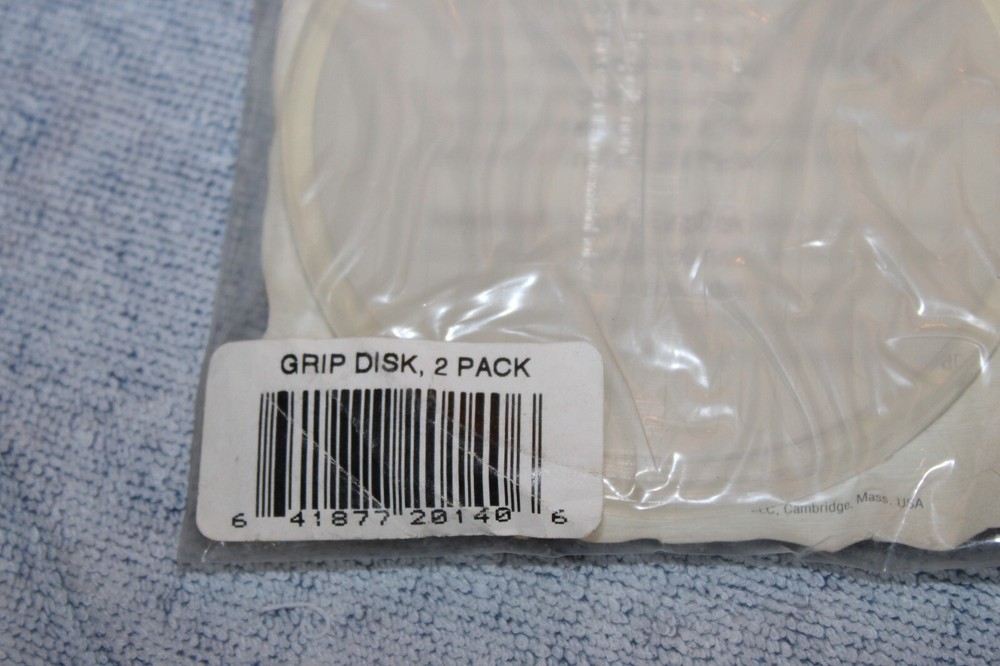 (8) Zipwall Accessories Replacement Pole Non-Slip Grip Disk Pads 2-Pack Clear