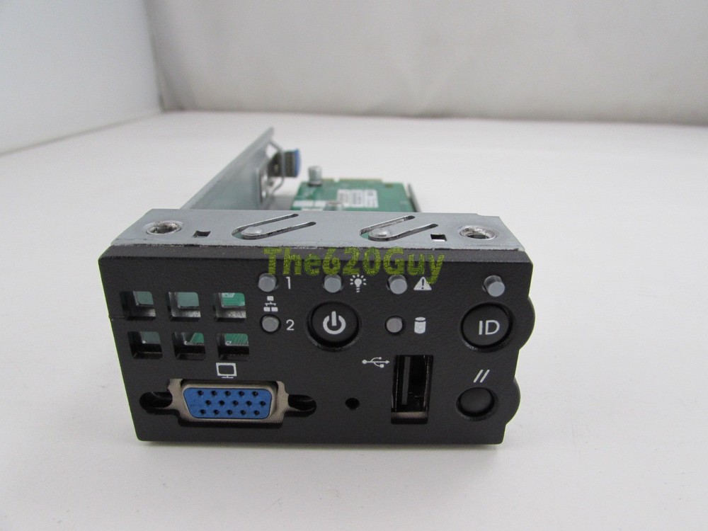 Intel SR2500 ASR2500FP Server Front Buttons VGA Control Panel Board D25536-202