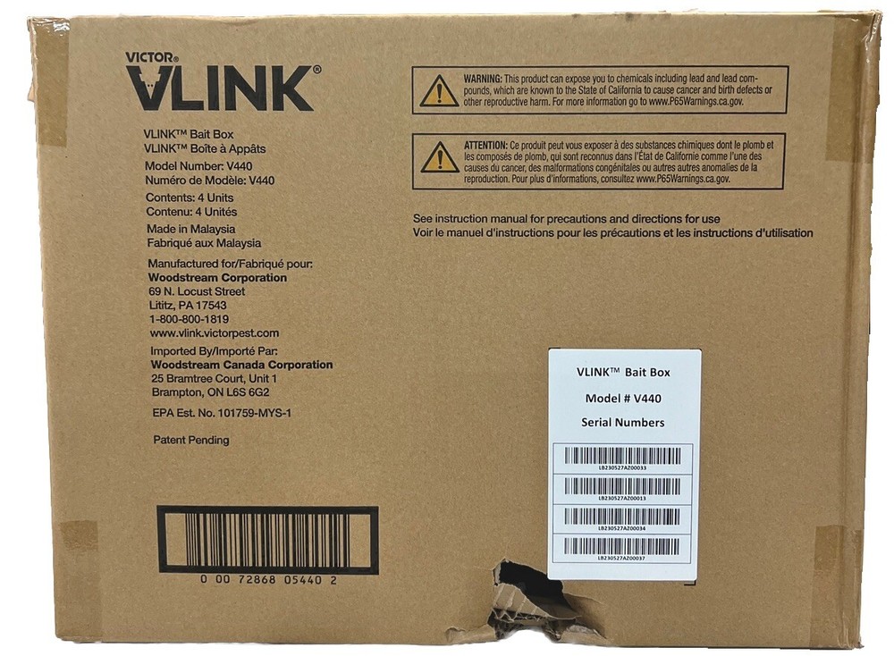 VICTOR V440 VLINK Rat Trap (4 PACK)