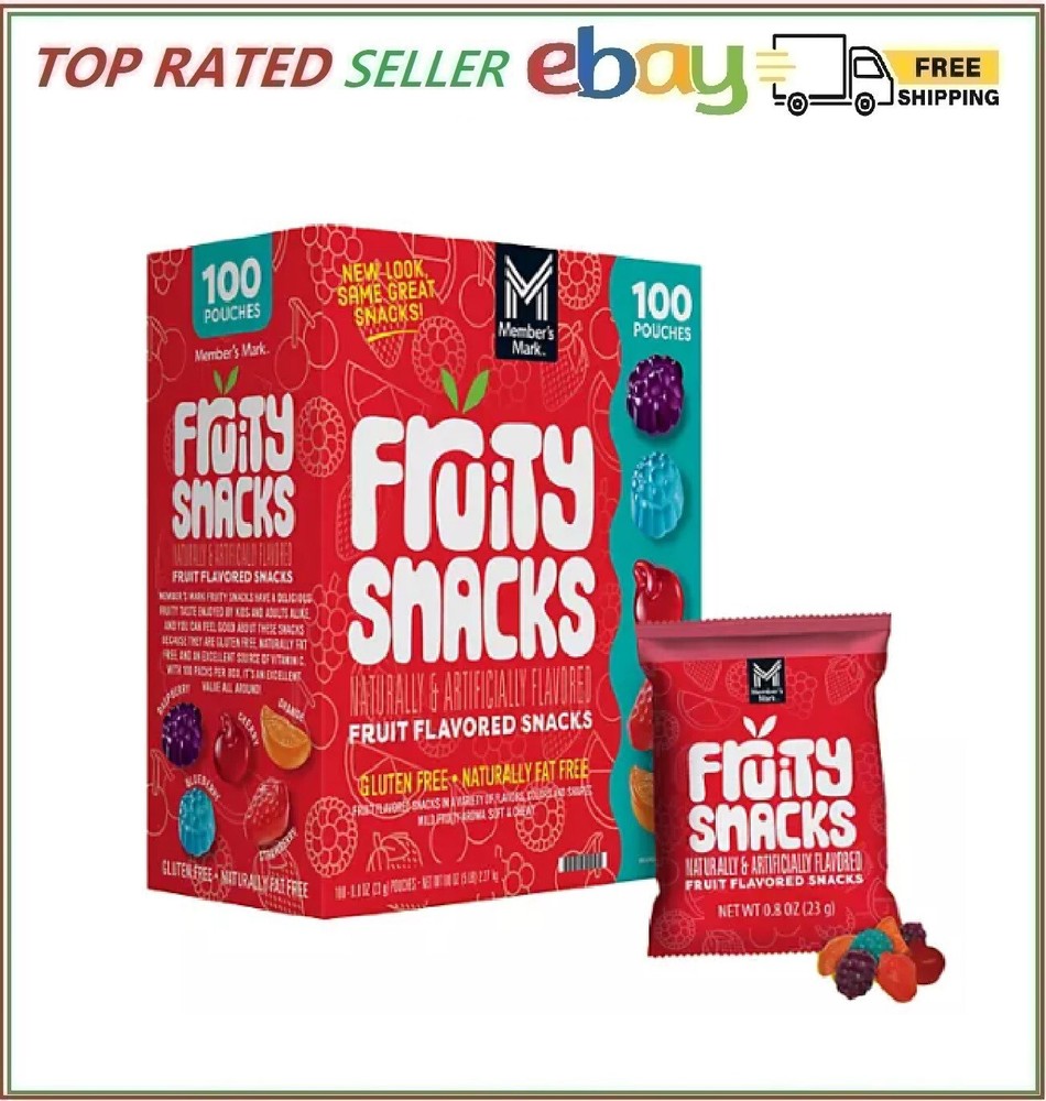 Member's Mark Fruity Snacks (80 oz., 100 ct.)
