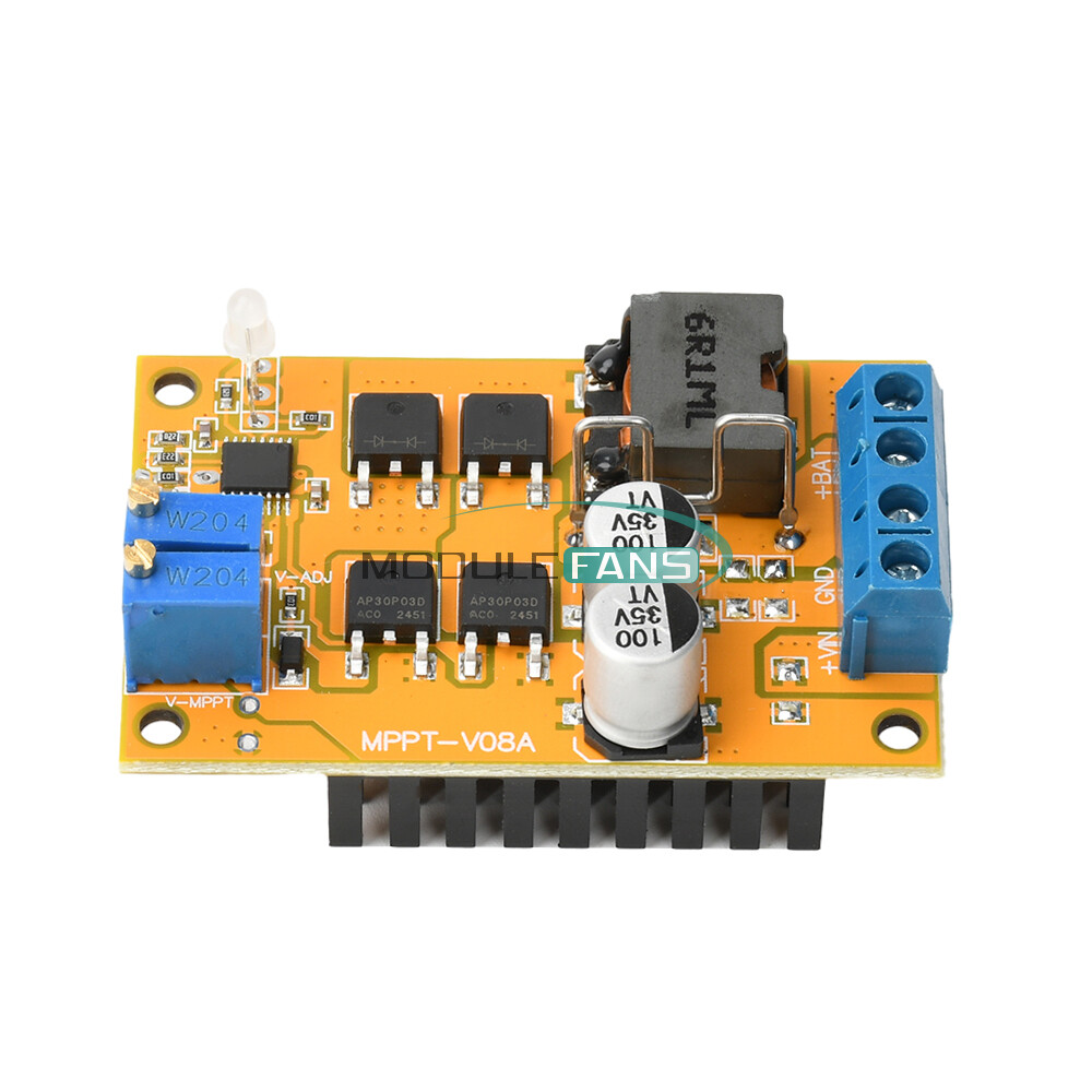 5A MPPT Solar Panel Regulator Controller Battery Charging DC 8-28V Auto Switch