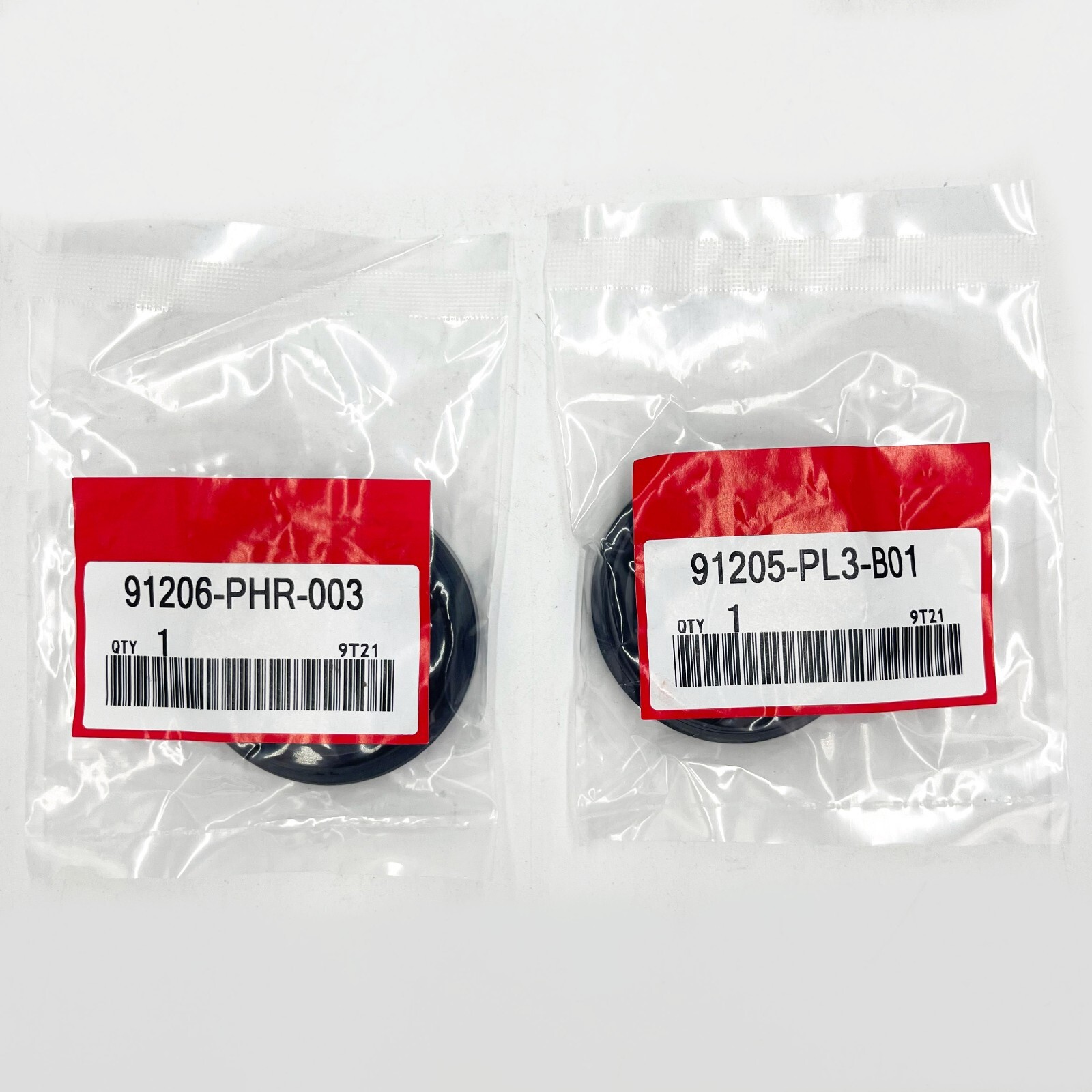 NEW 91205-PL3-B01 91206-PHR-003 For Honda Acura Civic Drive Axle Seal 2PCS