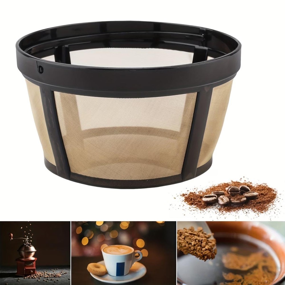 Reusable 8-12 Cup Basket Coffee Filter for Mr Coffee Machine and Makers