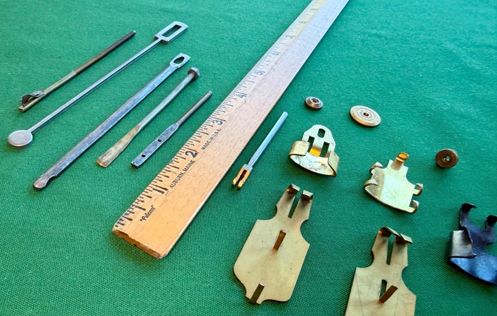 Clock Pendulum Hooks, Rods And Nuts