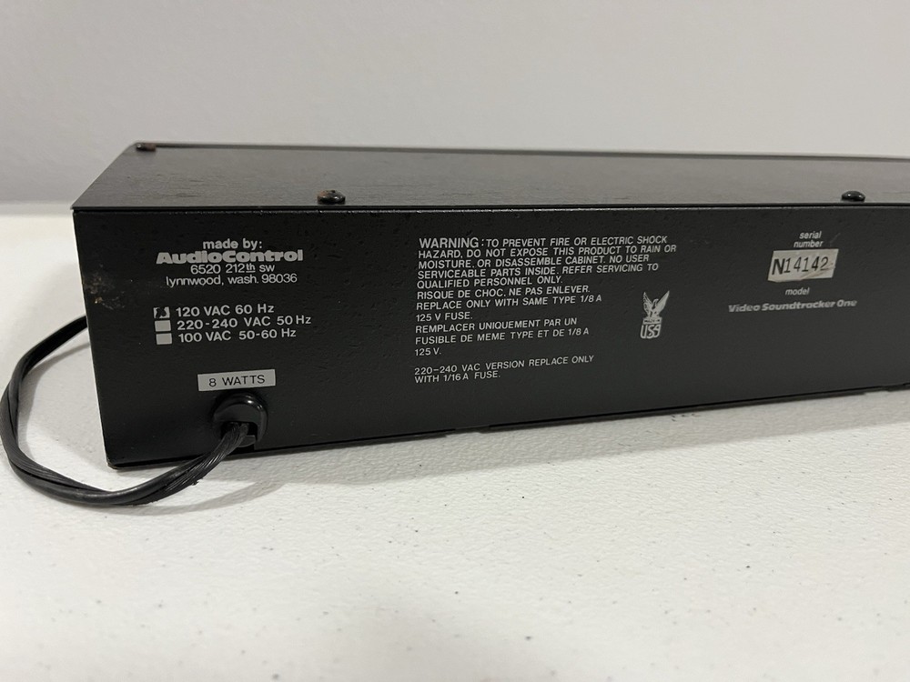 Audio Control Video Soundtracker Two