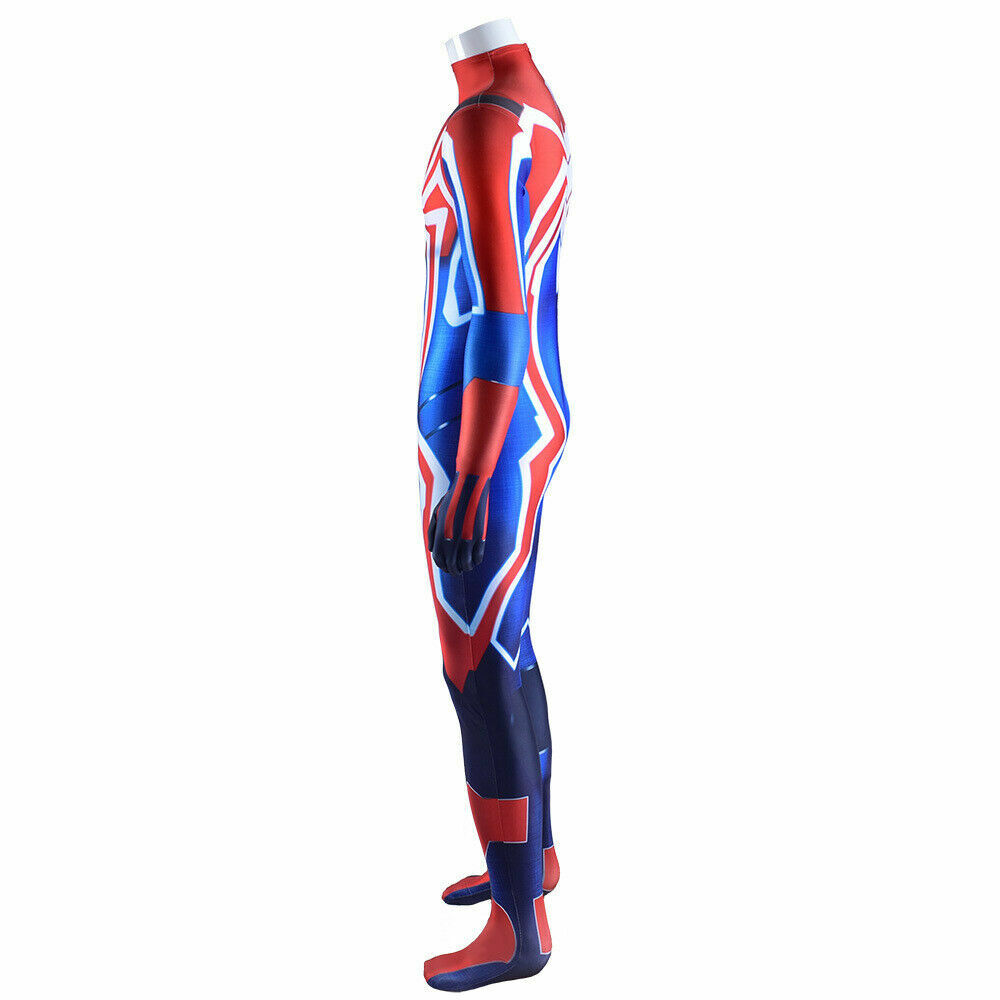 New Velocity Spider-Man Jumpsuit Spiderman Cosplay Costume Halloween Adult/Kids