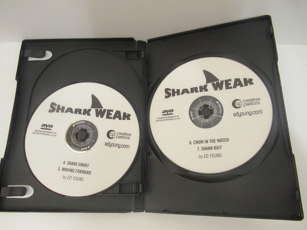 Ed Young - Shark Weak - Face Your Fears (DVD) 3-Disc Set