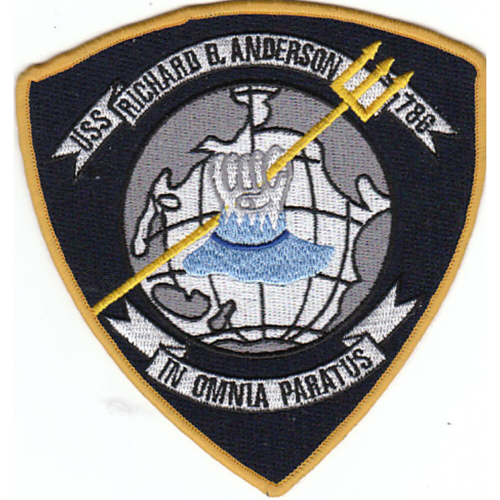 DD-786 USS Richard B Anderson Patch - Version A