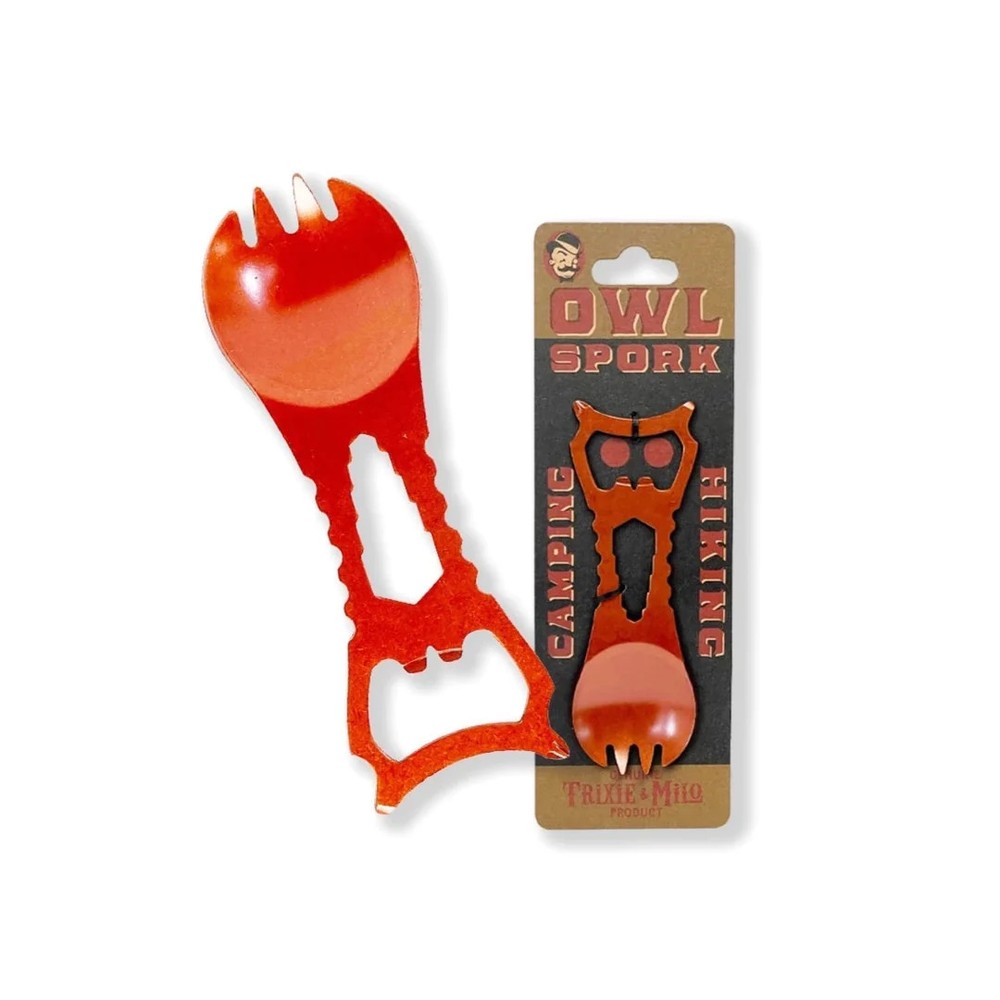Trixie & Milo Owl Spork Tool