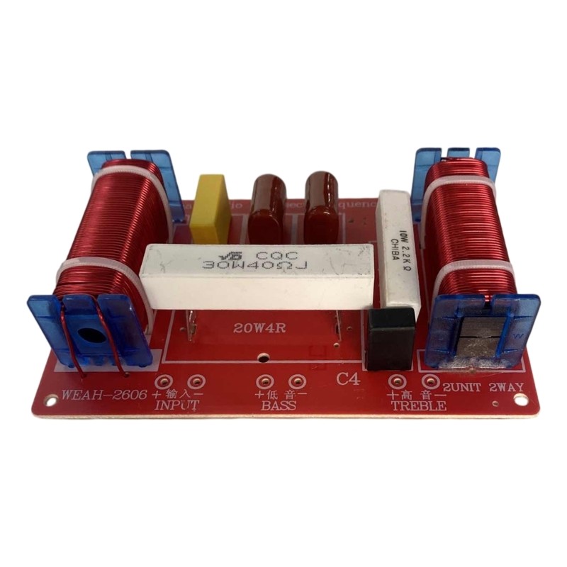 Speaker Frequency Divider Filter Treble Bass 2 Way Crossover Speaker DIY