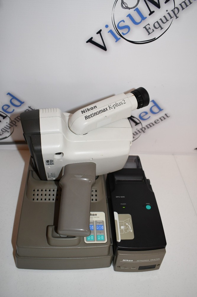 Retinomax 2 plus K Autorefractor keratometer with printer and hard case