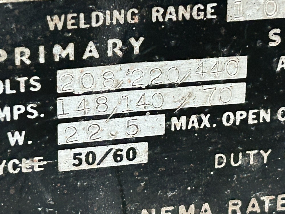 Miller 500 Amp Welder model 105