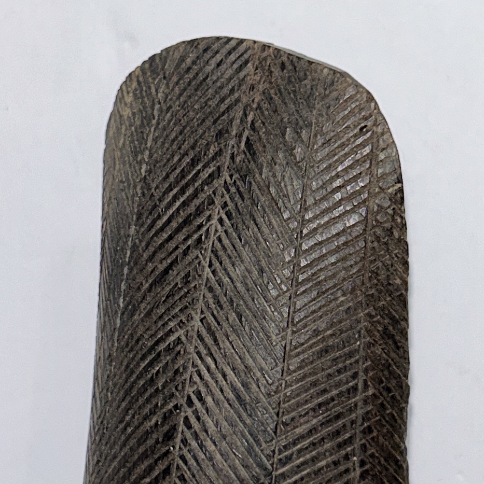 Vintage African Wooden Hand-Carved Tribal Sculpture Statue Bust Bookend Decor