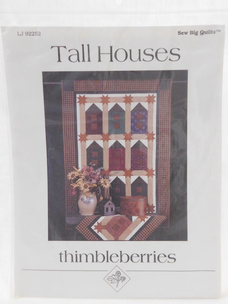 Tall Houses Quilt Pattern by thimbleberries
