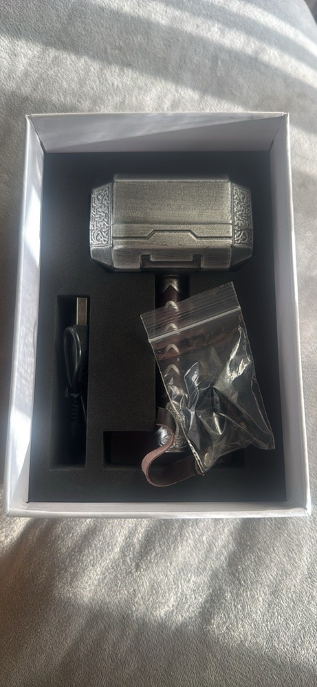 Wireless Earbuds with Thor Hammer Charging Case New