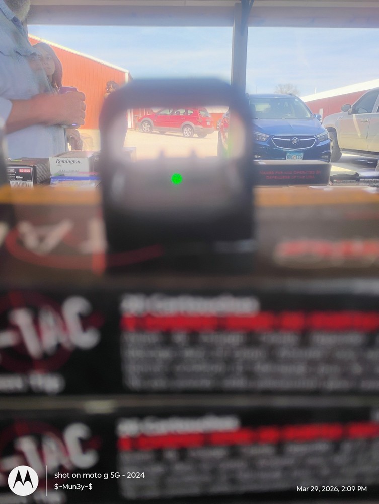 O Sight SE Green Dot Enclosed Glock 43x