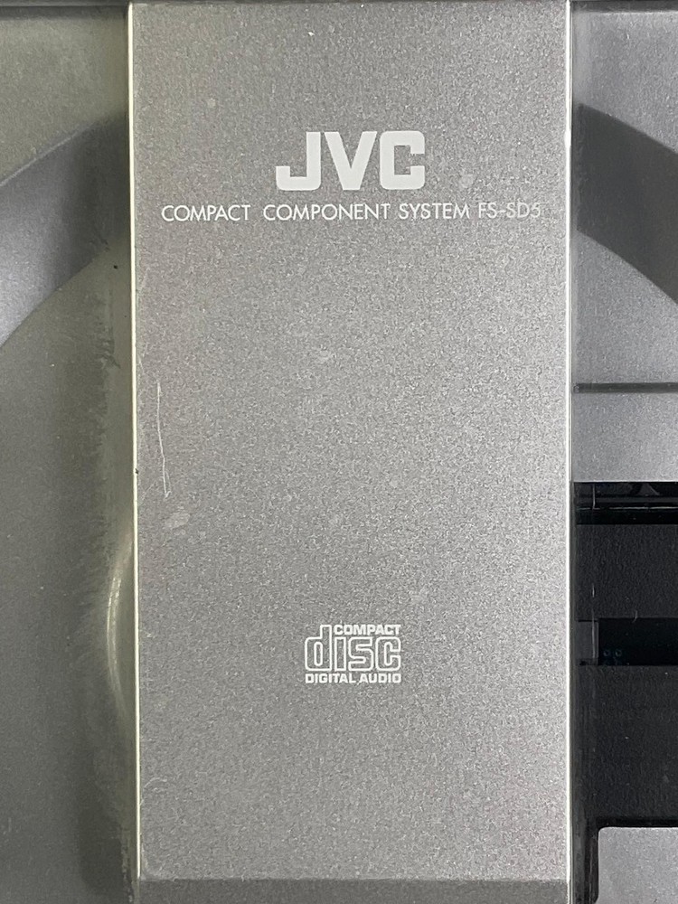 JVC FS-SD5 Compact Component System CD Receiver W/ Speaker System Digital Audio