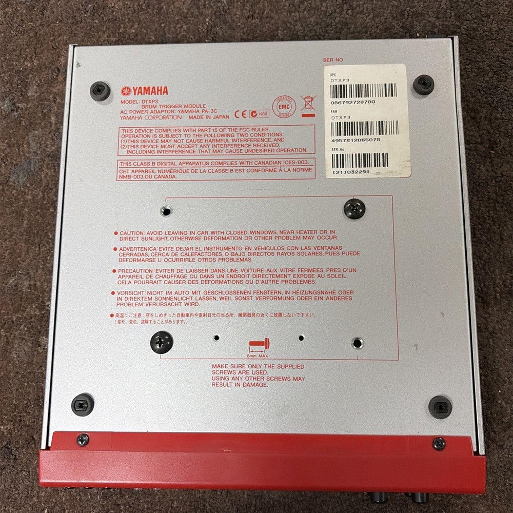 Yamaha DTXPress III Drum Module Tested And Working Acceptable Condition