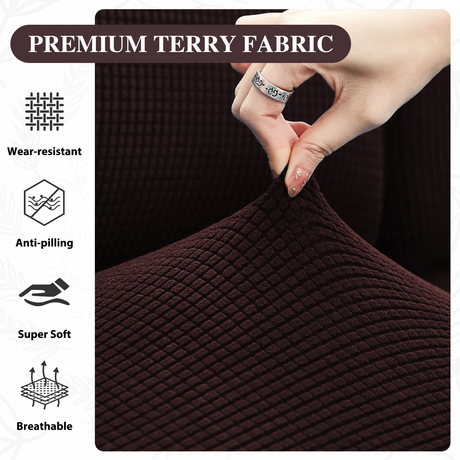 Elastic Jacquard Sofa Cover 1 2 3 4 Seater Recliner Couch Slipcover All-Surround