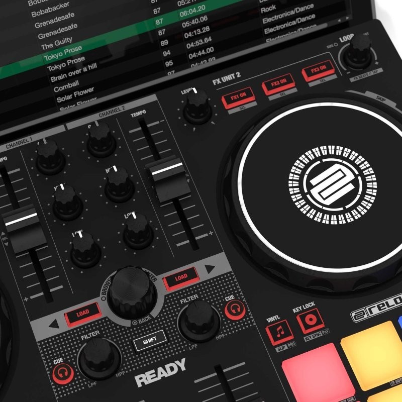 Reloop Ready 2-channel Portable Performance DJ Controller For Serato (243598)