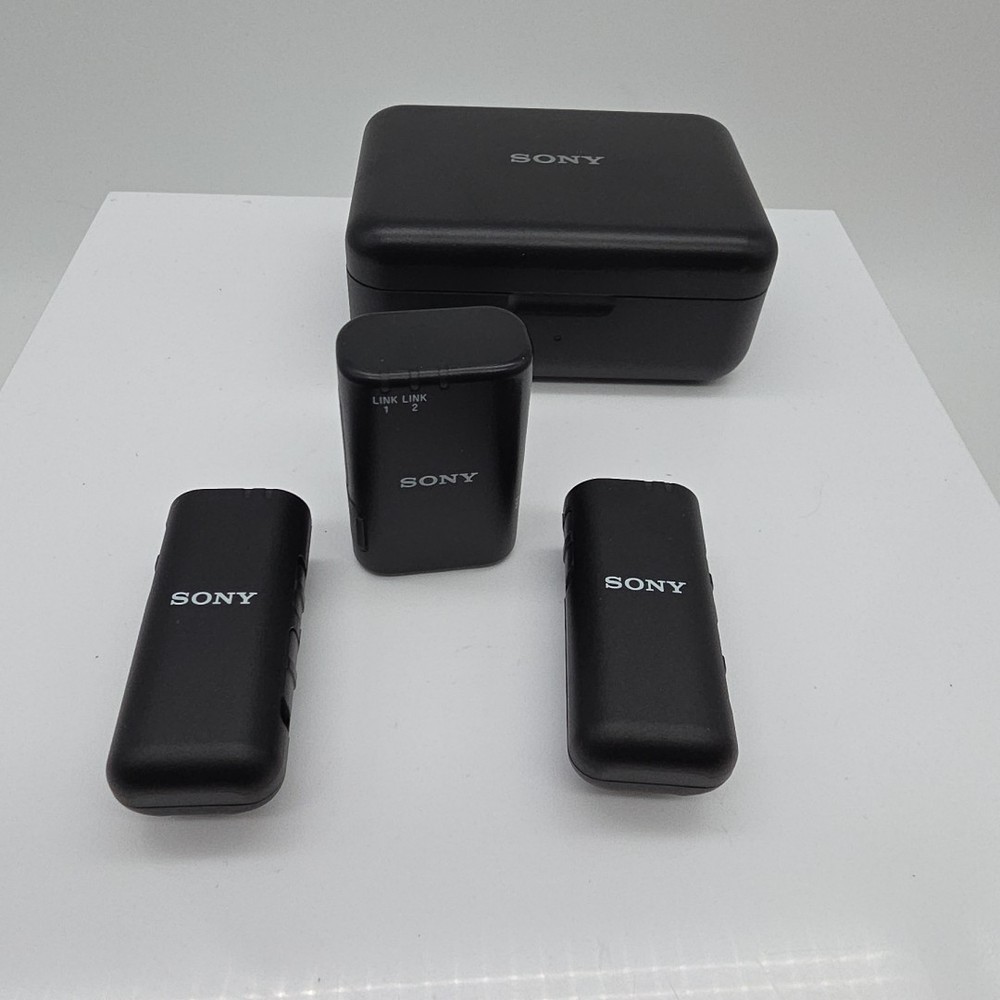 Sony ECM-W3 Compact, Dual-Channel Wireless Microphone System ECM-W3