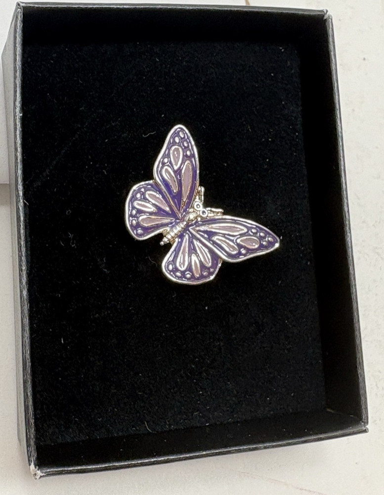 Empowerment Butterfly Pin ~ Approximately 1" X 3/4"