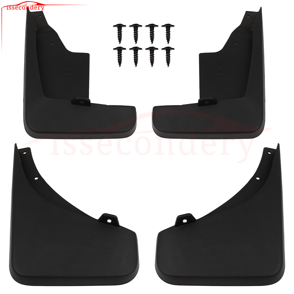 Front Rear Splash Guards Black Fits 2011-2016 Jeep Compass Mud Flaps 4PCS