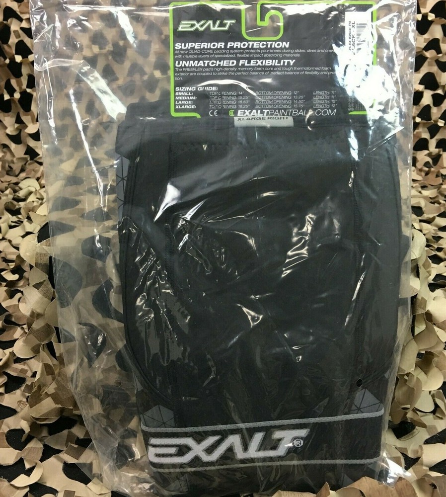 NEW SMALL Exalt FreeFlex Knee Pads - Black