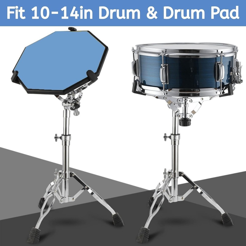 Lightweight Snare Drum Stand with Height Adjustment