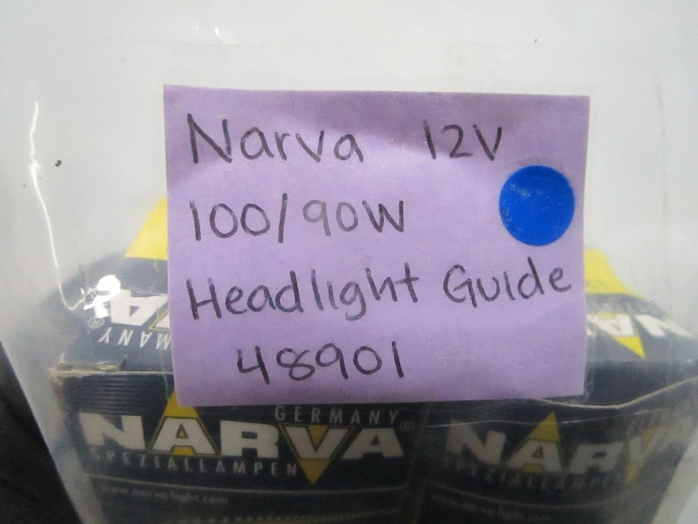 *NEW* 0810 NARVA 12V 100/90W Headlight Guide 48901