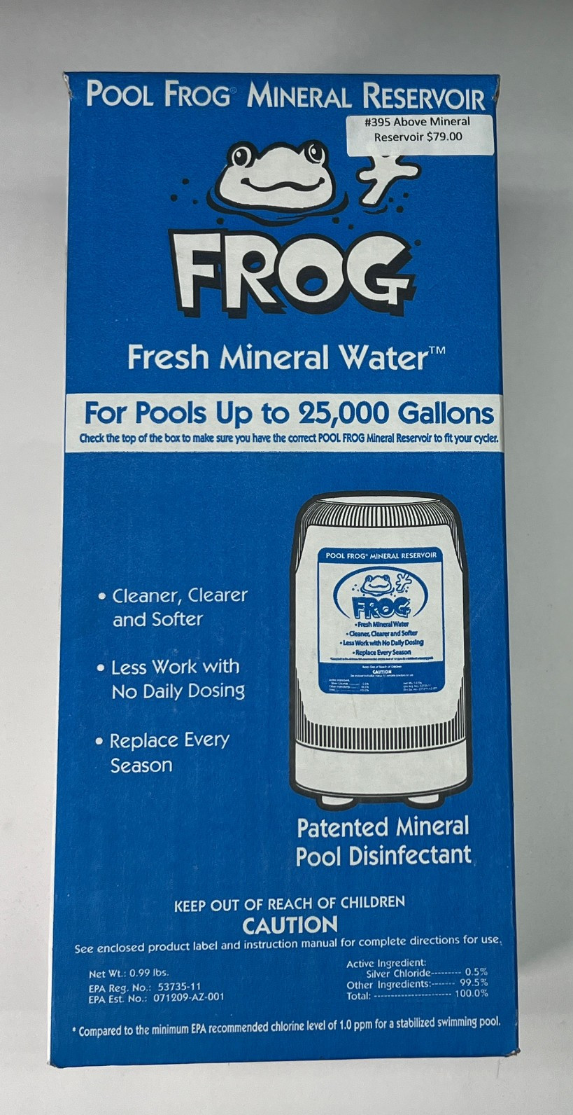 Pool Frog Mineral Reservoir series 6100 for pools up to 25,000 gal - 5100,5200