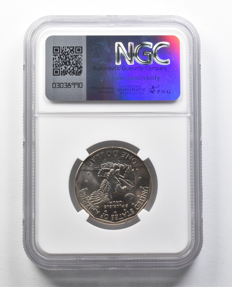 1999-D Susan B Anthony Dollar MS68 NGC