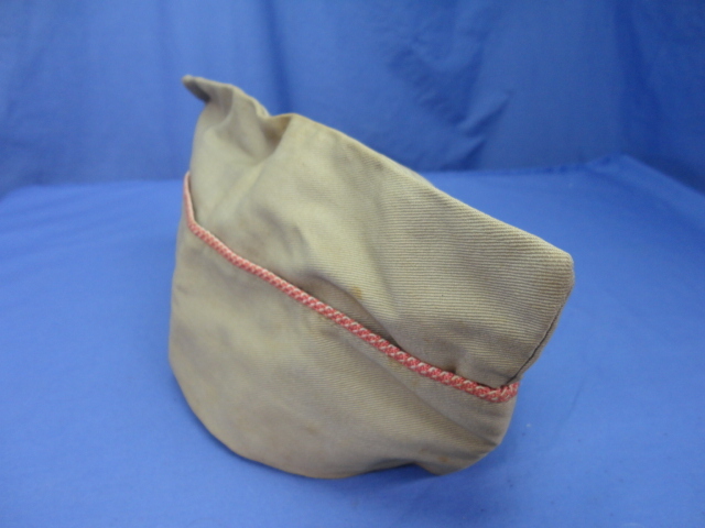 WWII US Color Piped Garrison Cap #63