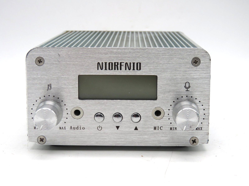 NIORFNIO NIO-T15B 15w stereo transmitter with PC control Blue function 12V-3A