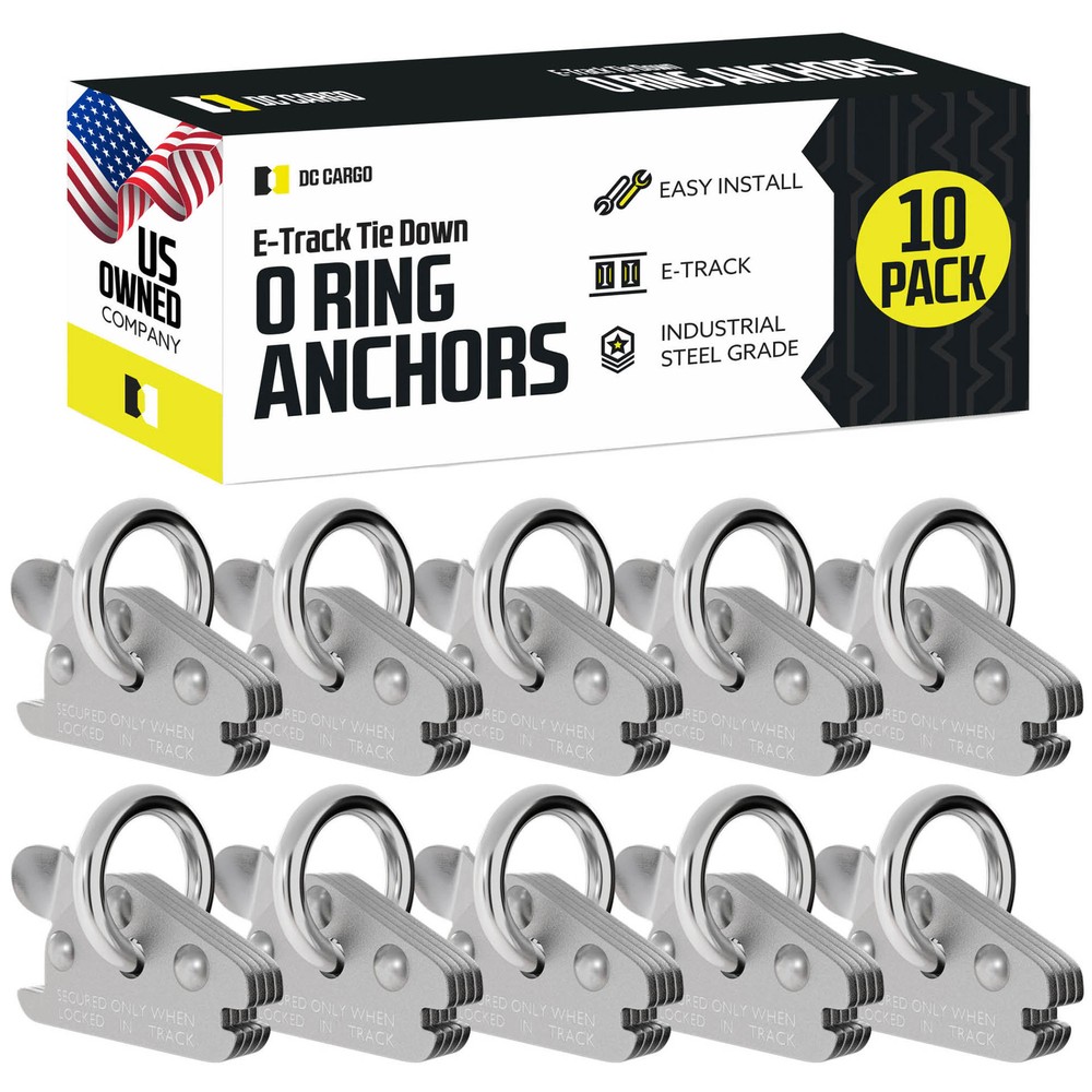 DC Cargo E-Track O-Ring, Heavy Duty, 10-pack