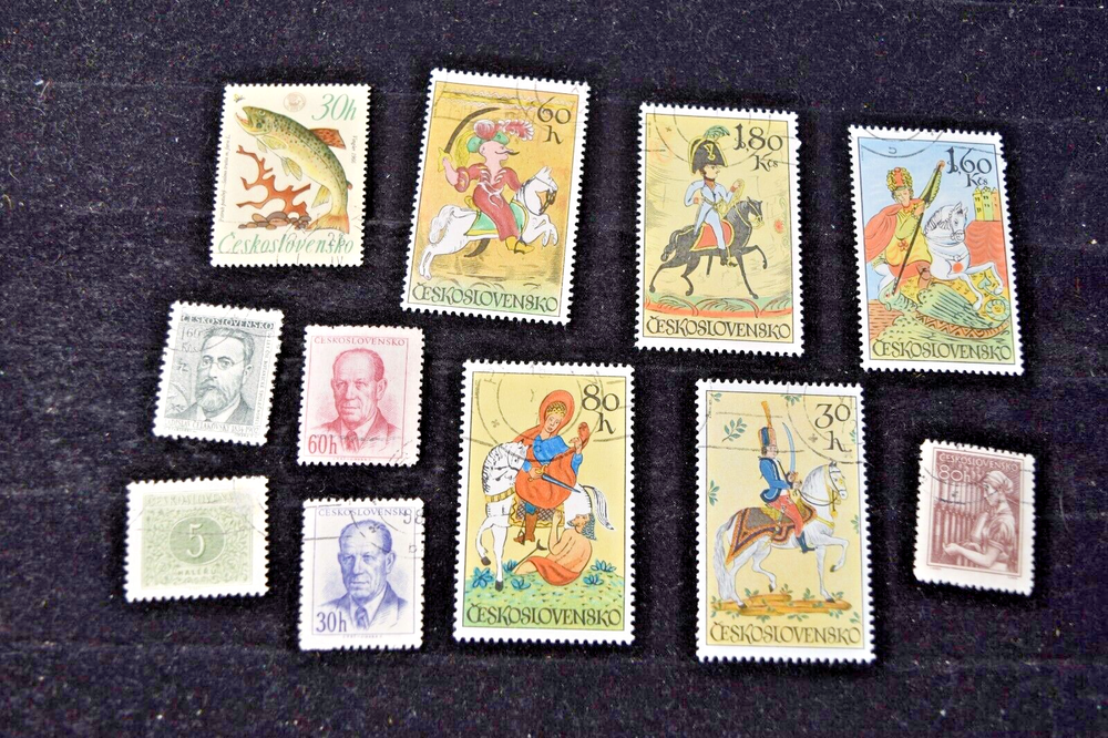 CZECHOSLOVAKIA 1953-1972 ASSORTMENT- CTO