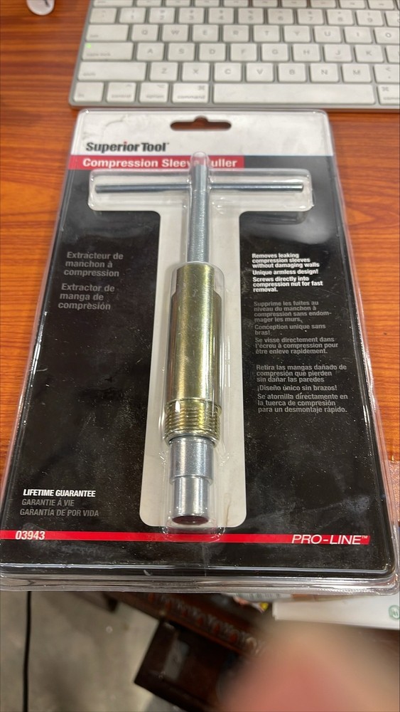 Compression Sleeve Puller Tool Remove Nut & Ferrule Of Pipe Plumbing Tool