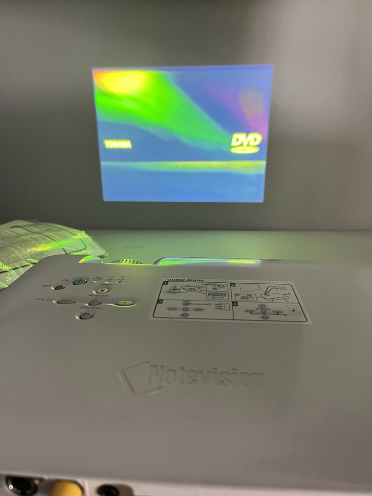 Sharp PG-A10X Portable XGA Projector With Suitcase, Remote, & Cables