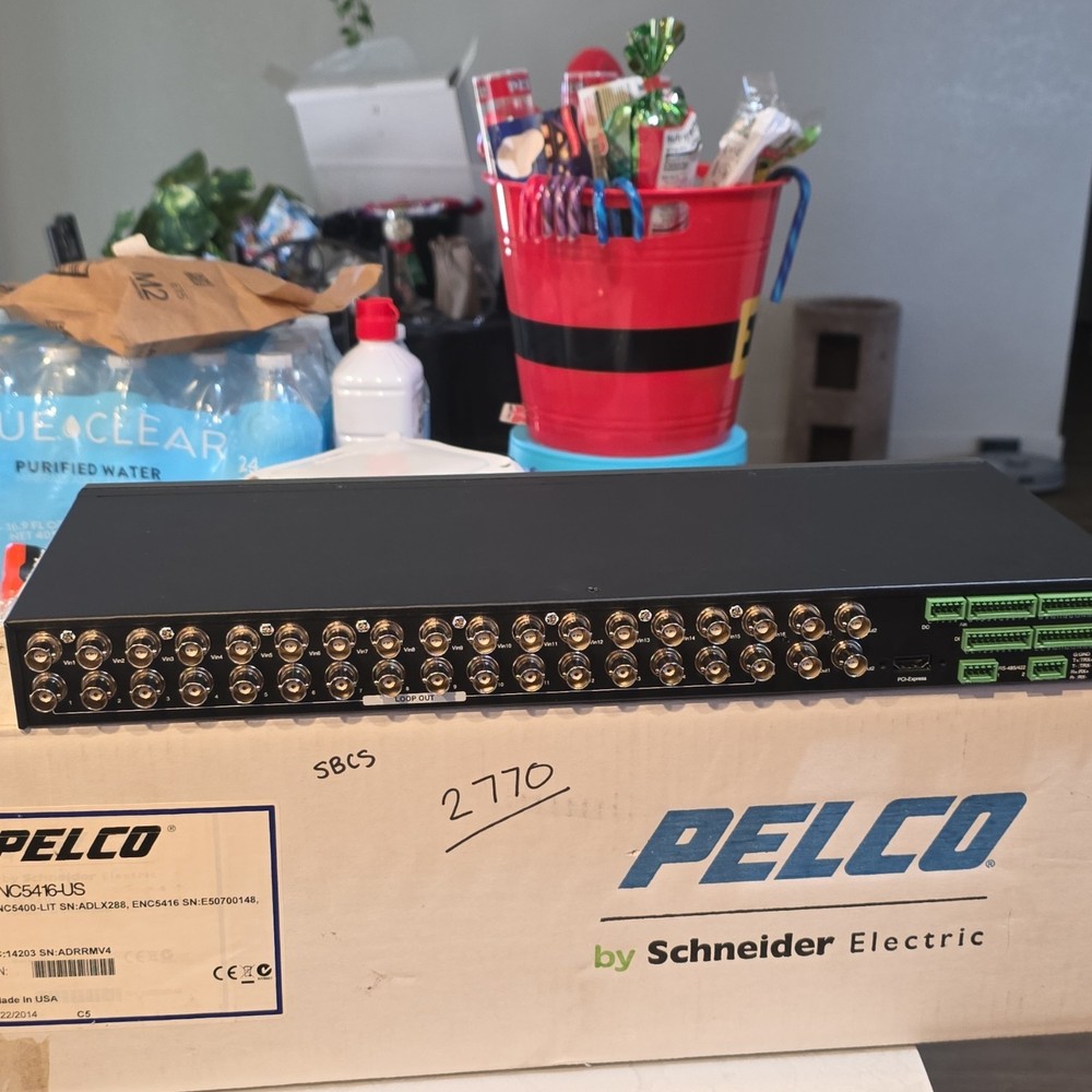 Pelco ENC5416-US 16 Channel H.264 Direct-Attach Encoder US