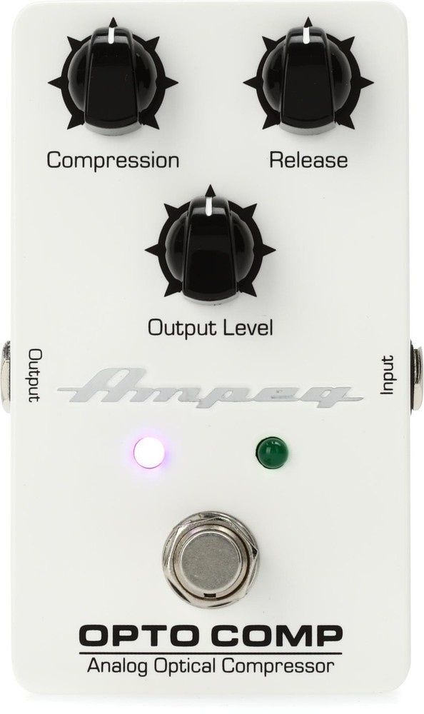 Ampeg Opto Comp Optical Compressor Pedal + Truetone NW1-US Value Bundle