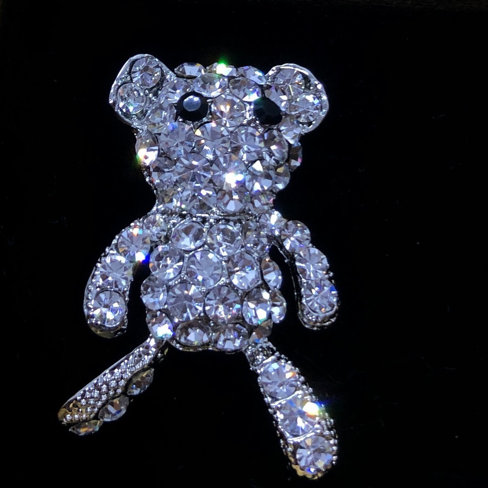 1-3/4" bear brooch NEW