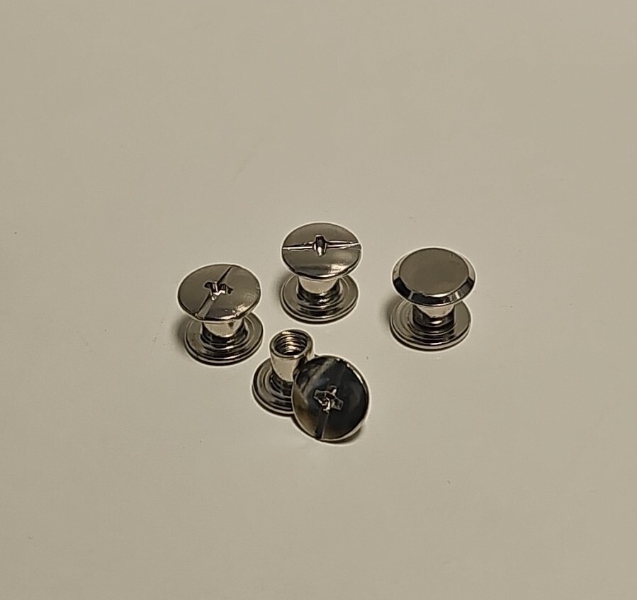 JT Paintball Proflex Replacement Hardware Screw Set 4 Pack - Silver