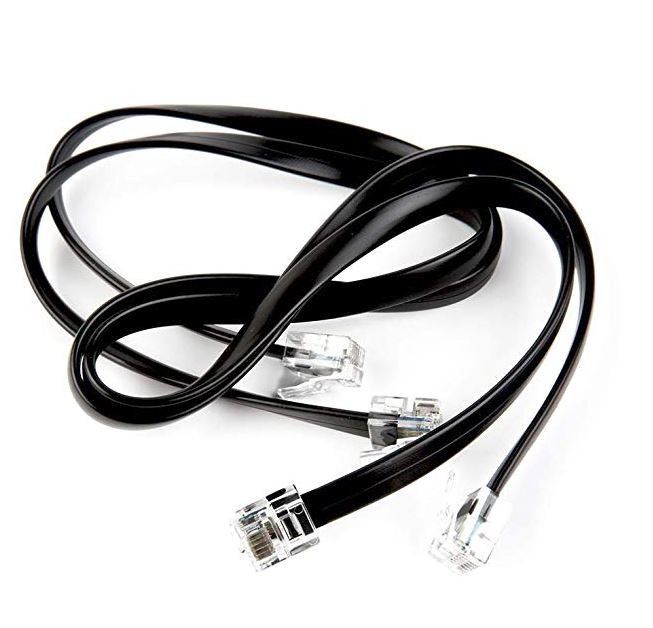RJ25 Cable for Electronic Modules, 50 cm (2Pcs) 6p6c 6 pin Makeblock make block