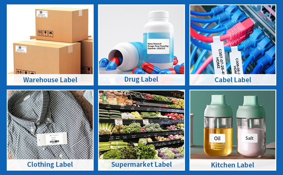 Phomemo M120 Portable Mini Thermal Label Maker Bluetooth Mobile Printer Wireless