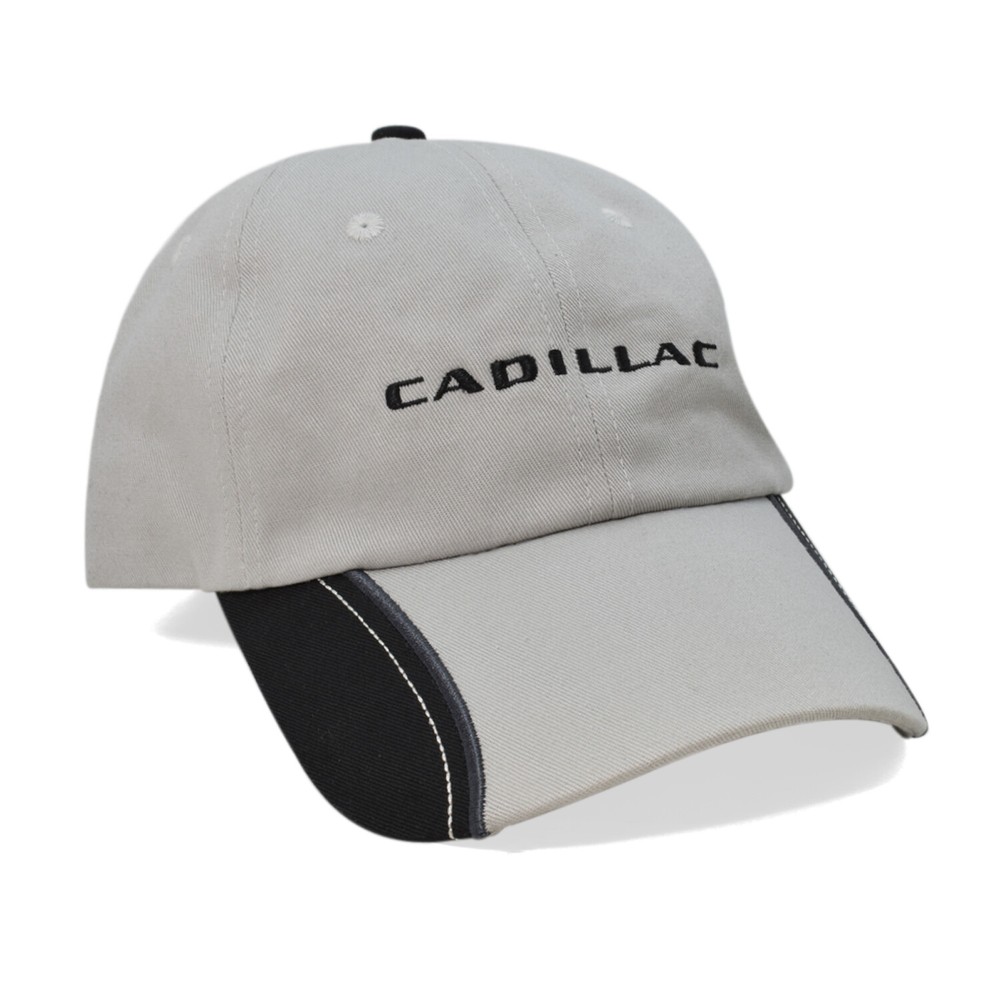 Cadillac Visor Accent Gray Baseball Cap